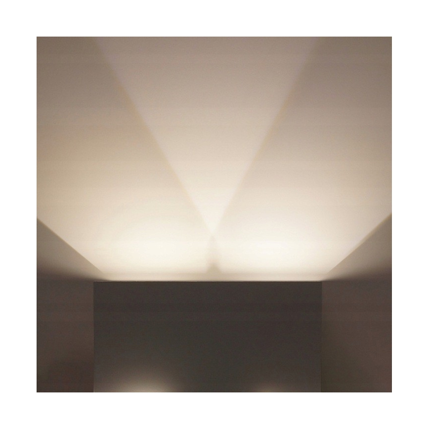 Applique murale LED d'extérieur LED/12W/230V IP54 blanc