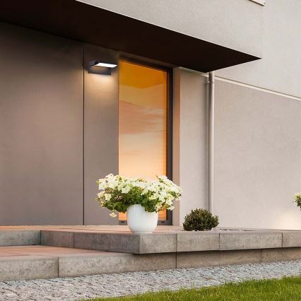 Applique murale LED d'extérieur LED/17W/230V 4000K IP65 noire