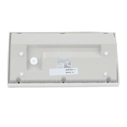 Applique murale LED d'extérieur LED/20W/230V 3000K IP65 blanc