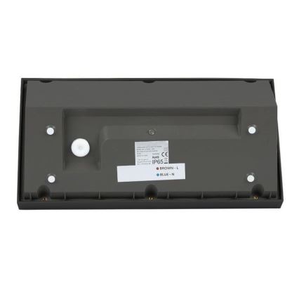 Applique murale LED d'extérieur LED/20W/230V 3000K IP65 noir
