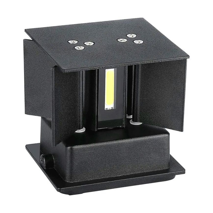 Applique murale LED d'extérieur LED/5W/230V 3000K IP65 noire