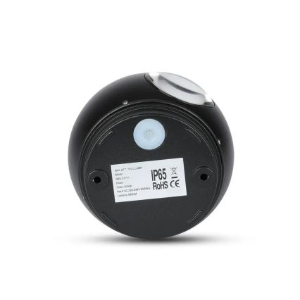 Applique murale LED d'extérieur LED/6W/230V 3000K IP65 noir