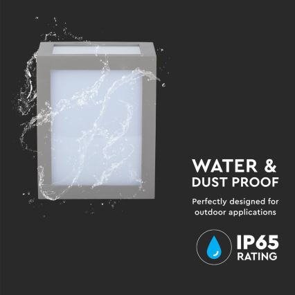 Applique murale LED extérieur 1xLED/12W/230V 4000K IP65