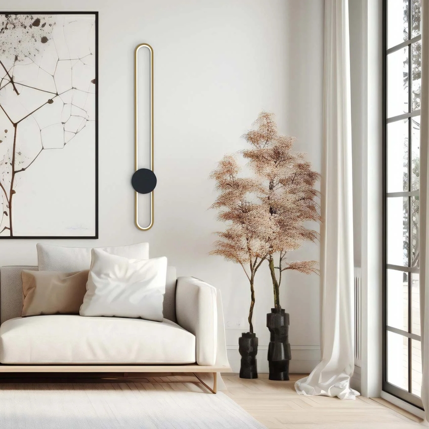 Applique murale LED FLORENTYNA LED/24W/230V 4000K dorée/noire