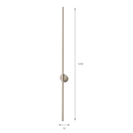 Applique murale LED LANA LED/12W/230V 4000K beige