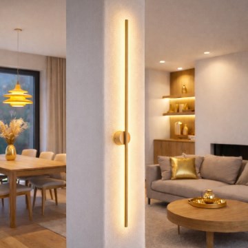 Applique murale LED LANA LED/12W/230V 4000K dorée mate