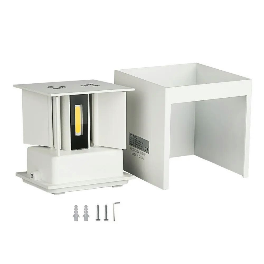 Applique murale LED pour extérieur LED/5W/230V 3000K IP65 blanche
