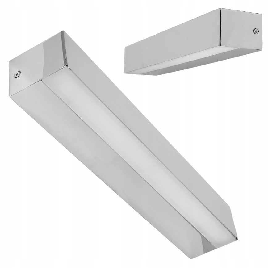 Applique murale LED pour salle de bains 9W/230V 40 cm IP44, chrome brillant