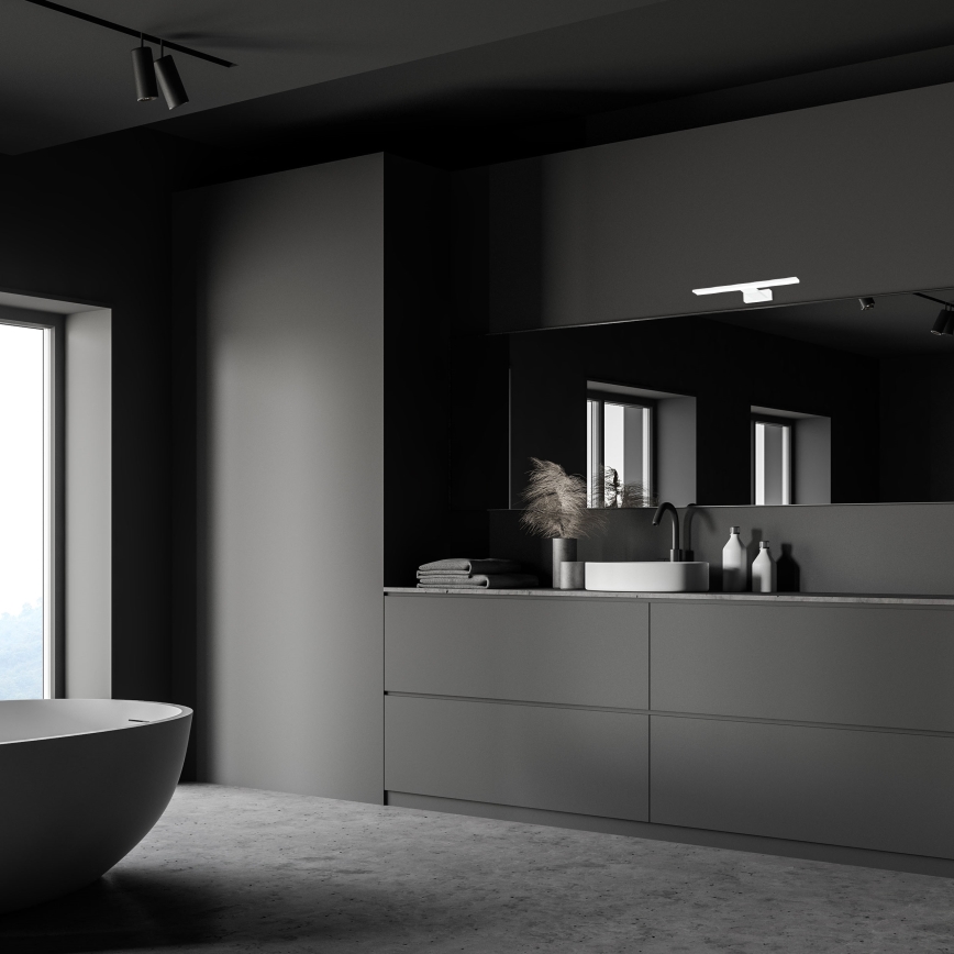 Applique murale LED pour salle de bains SHINE/7W/230V 30 cm IP44 blanche