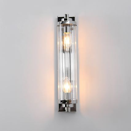 Applique murale LORENZO 2xE14/40W/230V chrome brillant