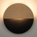 Applique murale LUNA LED/7W/230V d. 26 cm noir/beige