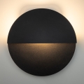 Applique murale LUNA LED/7W/230V d. 26 cm noir