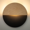 Applique murale LUNA LED/7W/230V d. 36 cm noir/beige