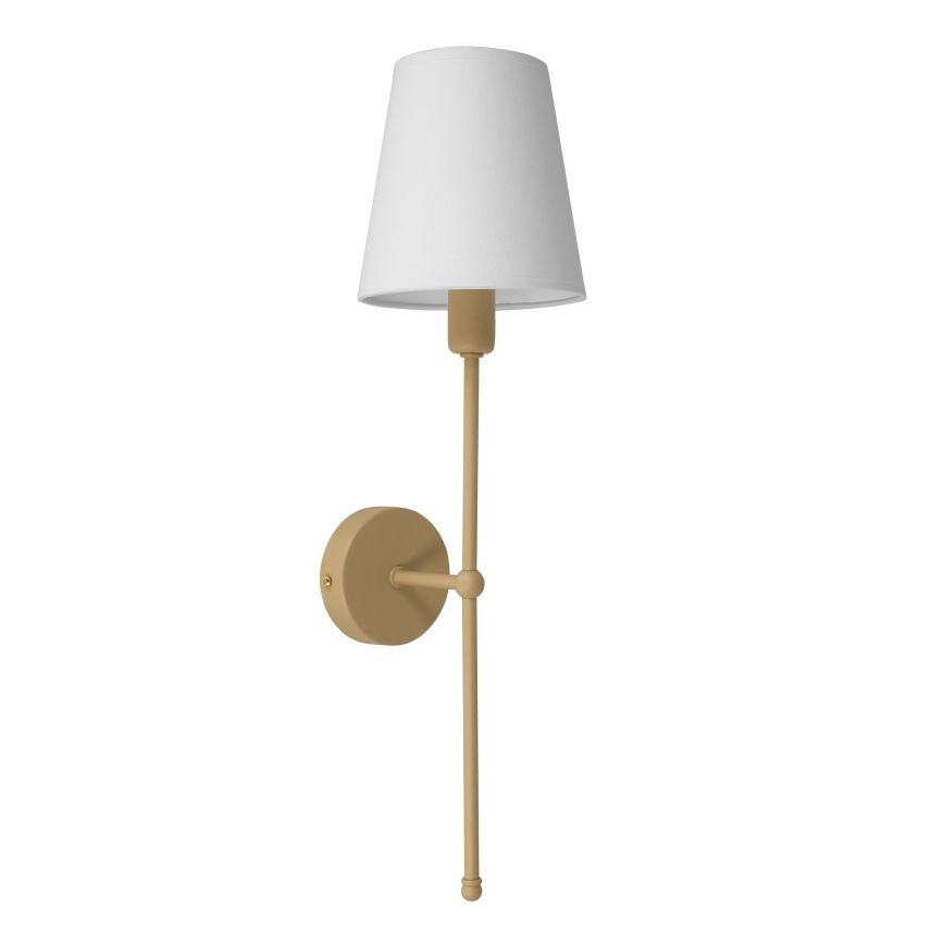 Applique murale MADELA 1xE14/40W/230V blanche/beige
