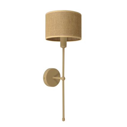 Applique murale MADELA 1xE14/40W/230V jute/beige