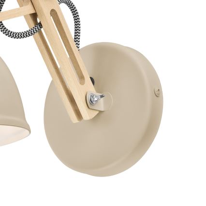 Applique murale MARCELLO 1xE27/15W/230V beige