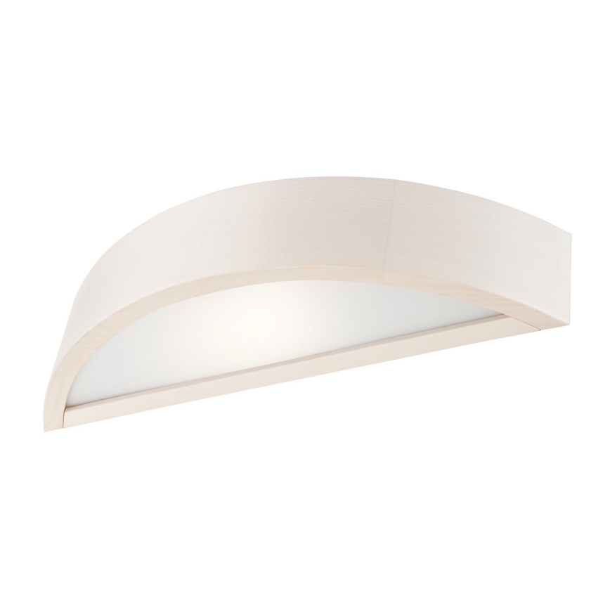 Applique murale NATURAL 1xE27/60W/230V pin/crème