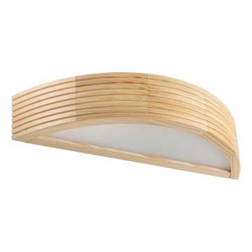 Applique murale NATURAL MODERN 1xE27/15W/230V en pin