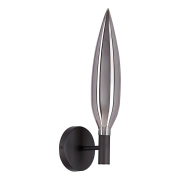 Applique murale NORDIC 1xG9/5W/230V noir/gris fumé