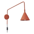 Applique murale NOX 1xE14/10W/230V orange