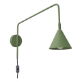 Applique murale NOX 1xE14/10W/230V vert