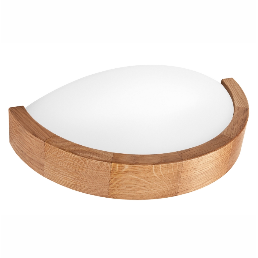 Applique murale OAK SLIM 1xE27/60W/230V chêne