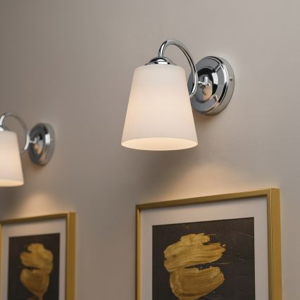 Applique murale PAFOS 1xE27/15W/230V chrome brillant