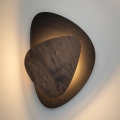 Applique murale PEDRA LED/7W/230V noir/marron