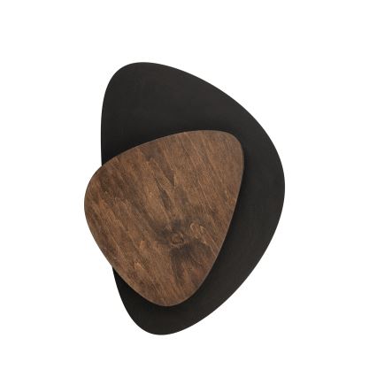 Applique murale PEDRA LED/7W/230V noir/marron