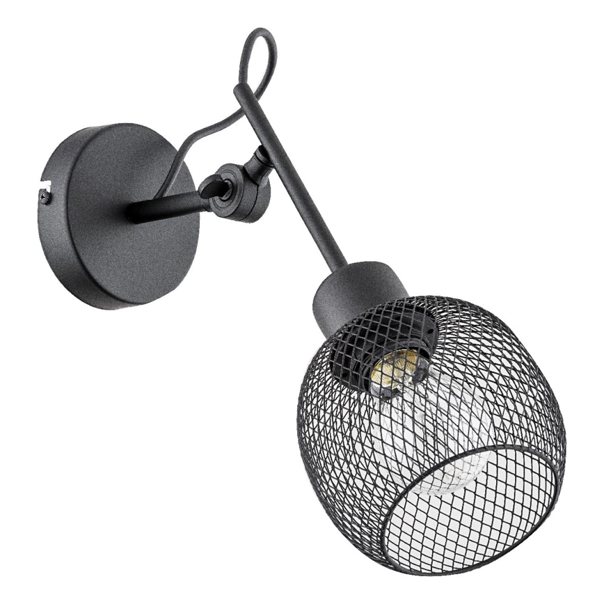 Applique murale POLO 1xE27/15W/230V noir