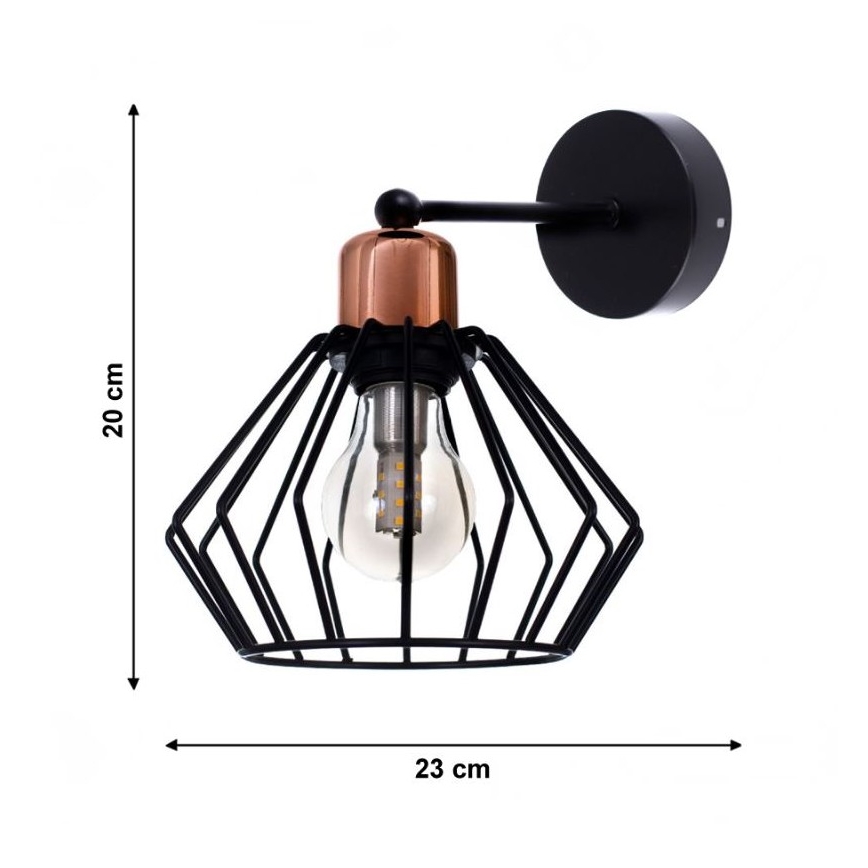 Applique murale PORTO 1xE27/40W/230V