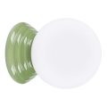 Applique murale pour salle de bains ZORI 1xG9/8W/230V IP44 vert