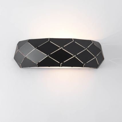 Applique murale REUS 1xE27/40W/230V noire