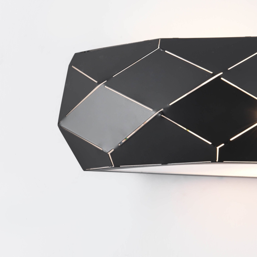 Applique murale REUS 1xE27/40W/230V noire