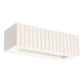 Applique murale RIGATA 1xE27/15W/230V céramique/blanche