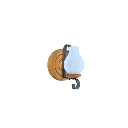 Applique murale ROATA 1xE14/40W/230V hêtre
