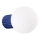 Applique murale salle de bain HALO 1xG9/8W/230V d. 12 cm IP44 bleu