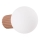 Applique murale salle de bain HALO 1xG9/8W/230V d. 12 cm IP44 marron