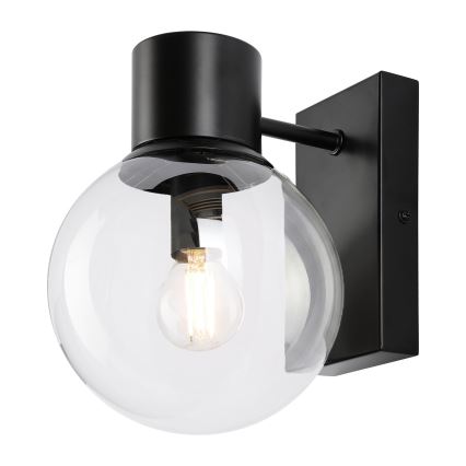 Applique murale SFERIO 1xE14/5W/230V noir/transparent
