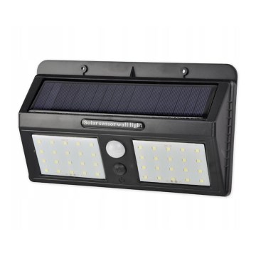 Applique murale solaire à LED avec capteur LED/1,2W/3,7V 1200 mAh IP44