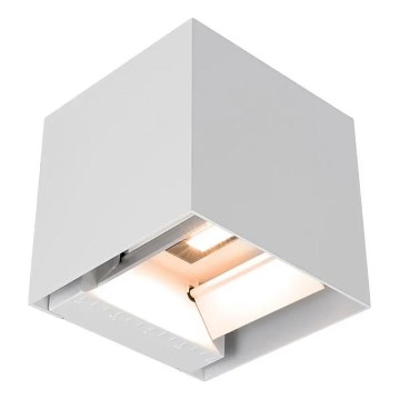 Applique murale solaire à LED avec capteur LED/9W/3,7V 3000/4000/5000K IP65 2600 mAh blanc