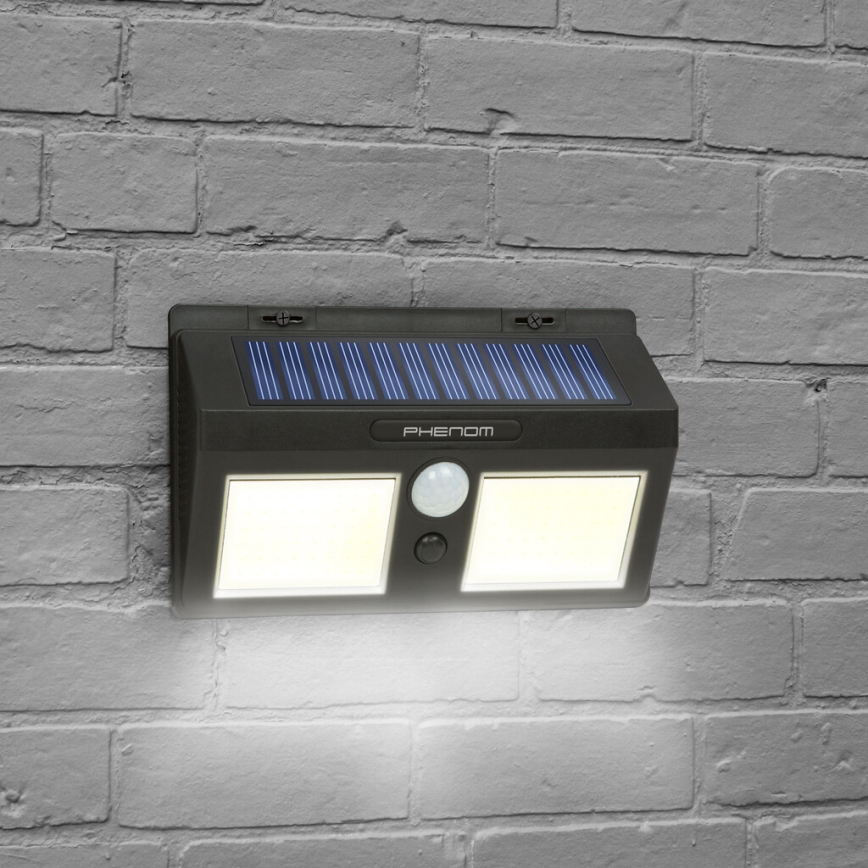 Applique murale solaire avec détecteur 2xLED/2,5W/5,5V IP65