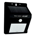 Applique murale solaire avec détecteur LED/0,55W/3,7V 1200mAh 6500K IP65