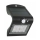 Applique murale solaire avec détecteur LED/1,5W/3,7V 1200 mAh IP65