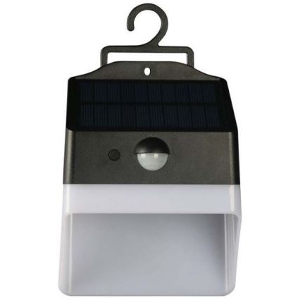 Applique murale solaire avec détecteur LED/2W/3,7V 4000K IP65