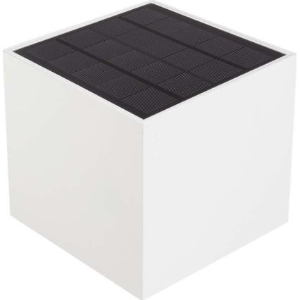 Applique murale solaire avec détecteur LED/3W/3,7V IP65 4000K blanc