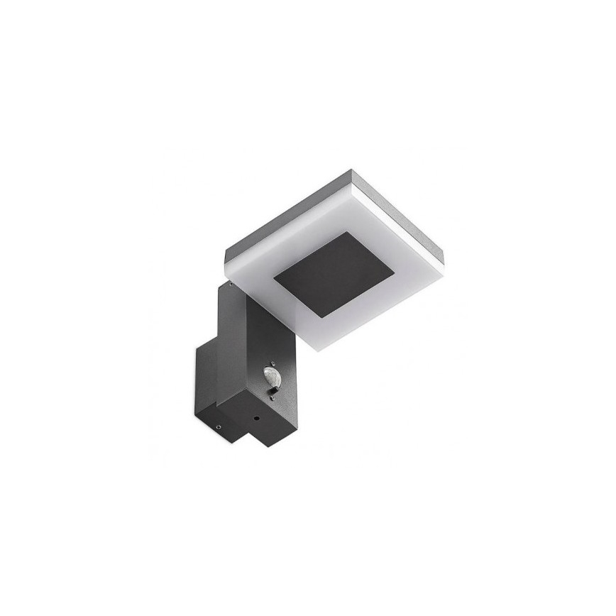 Applique murale solaire extérieure avec détecteur LED/5,5W/3,7V 3000K IP54