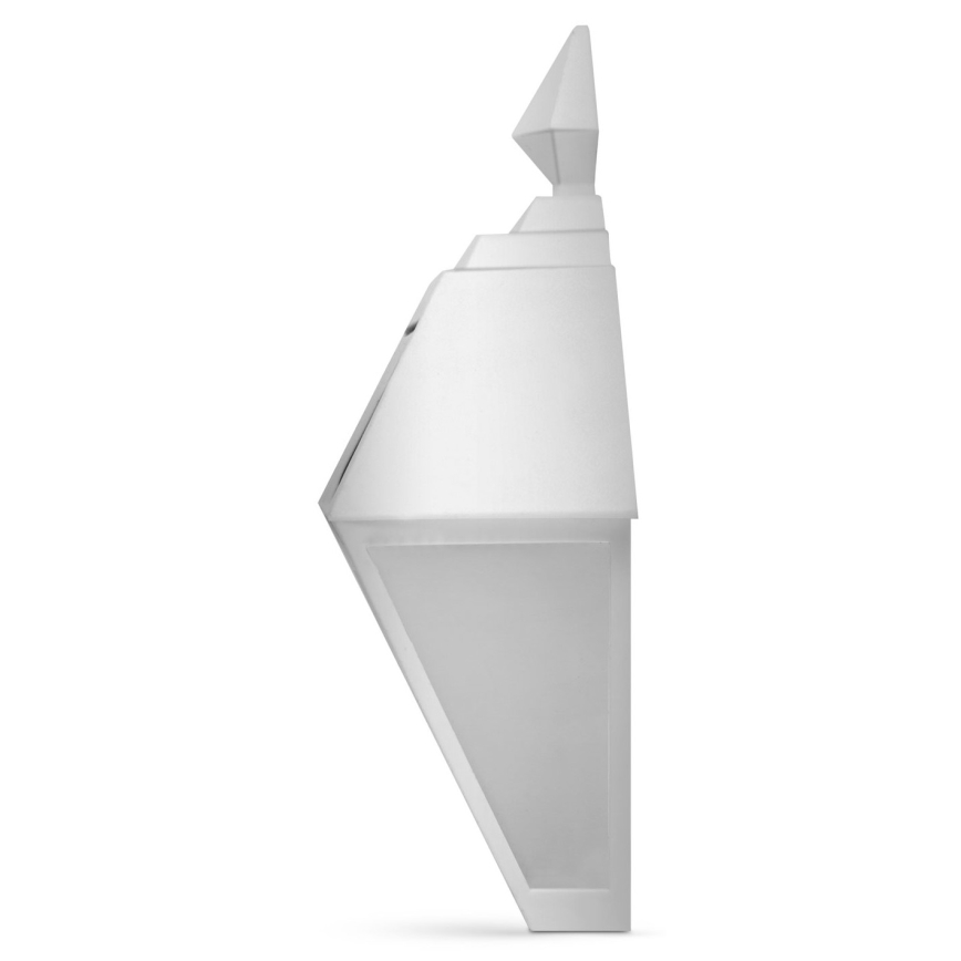 Applique murale solaire LED/1,2V 600mAh IP44 blanche