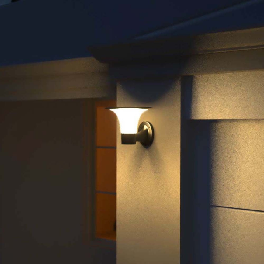Applique murale solaire avec détecteur LED/15W/3,2V 4000K/6000K IP65 6000 mAh