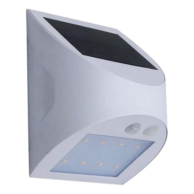 Applique murale solaire LED avec détecteur LED/3W/3,7V 3000/4000K 1200 mAh IP54 blanche